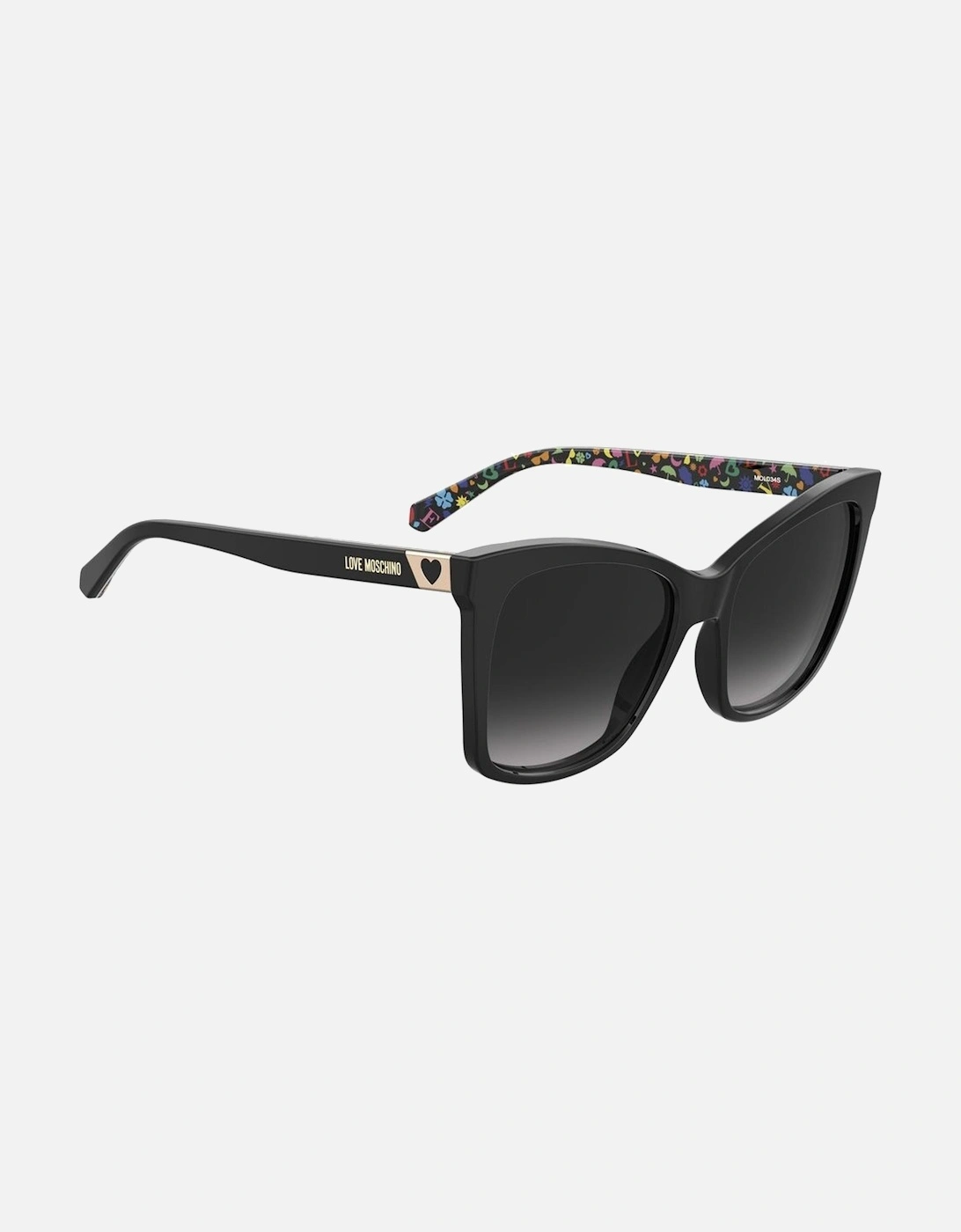 Acetate Sunglasses with UV Protection Women - Black
