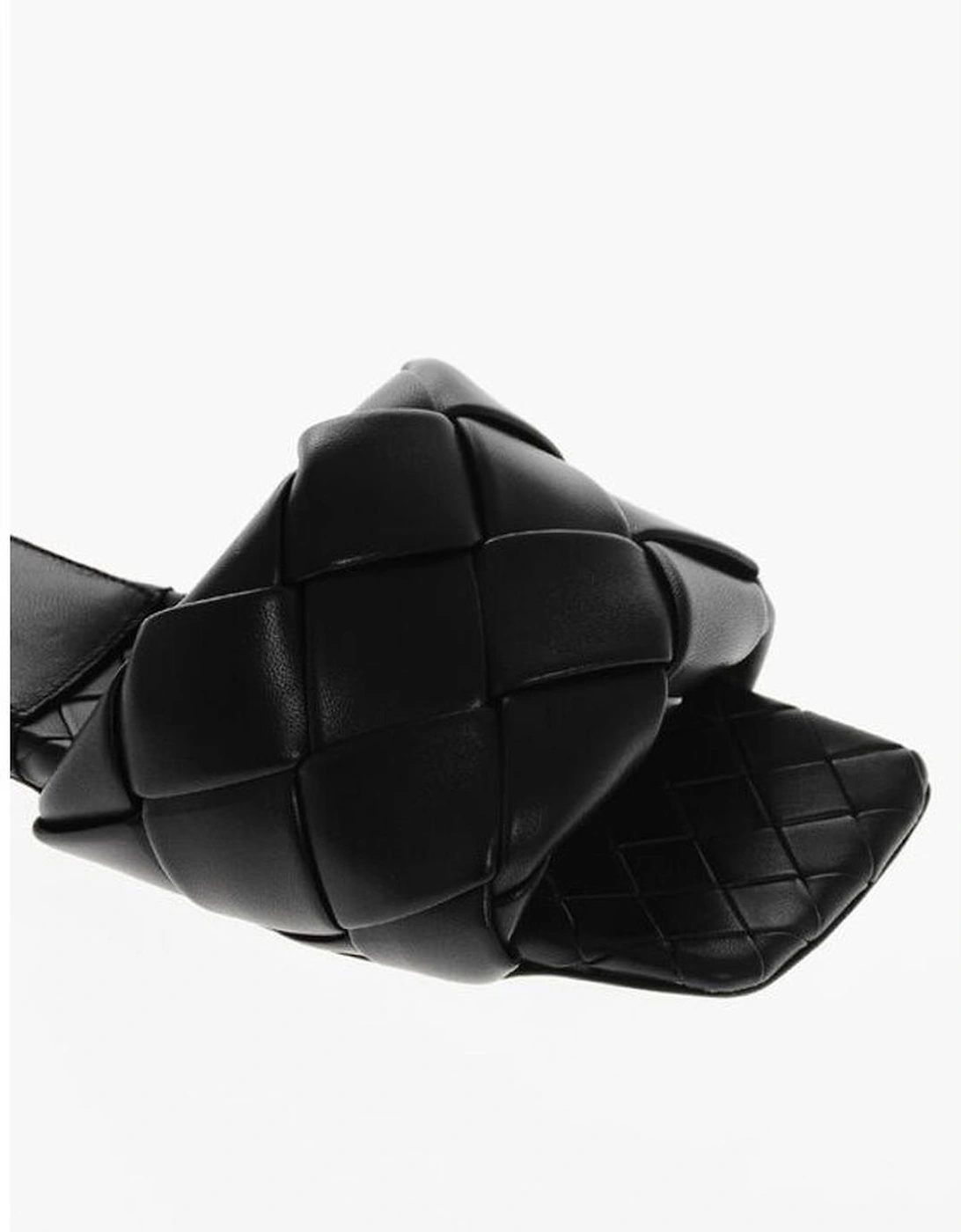 Leather Sole Black Leather Shoes Women Sandals