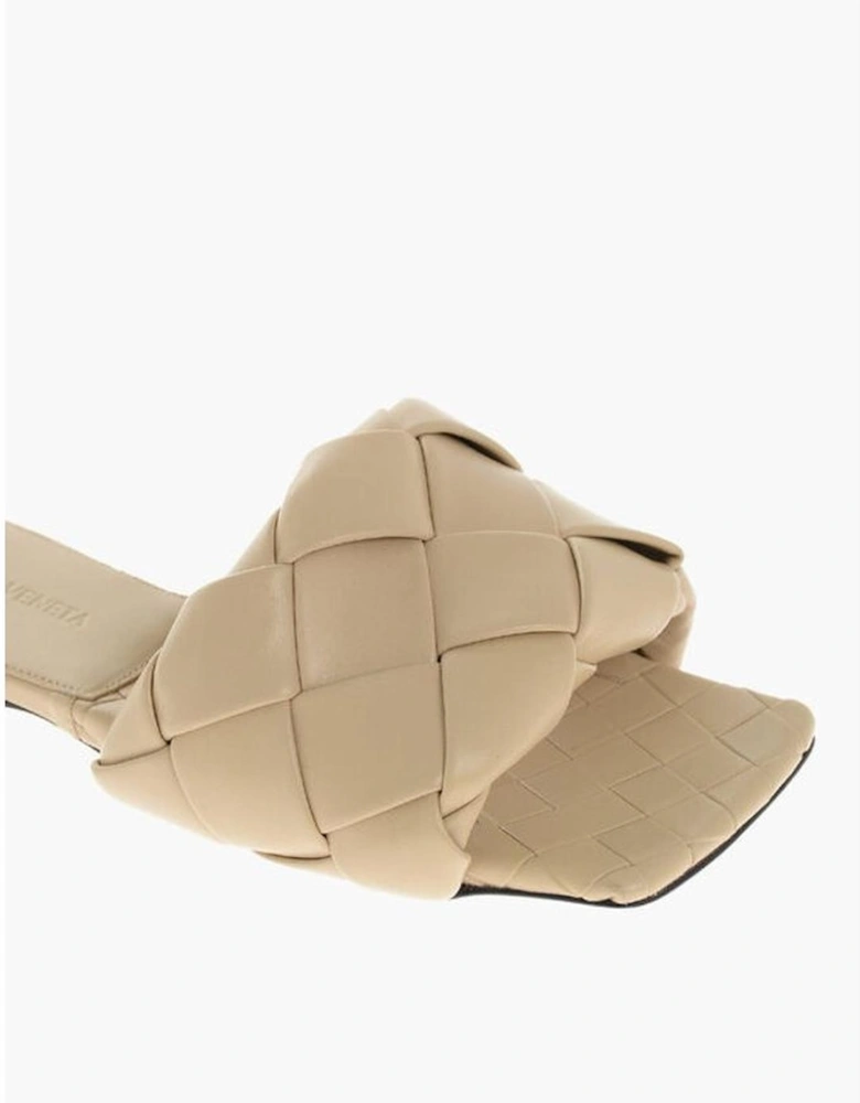 Leather Pantone Sole Loafers Women - Beige Sandals