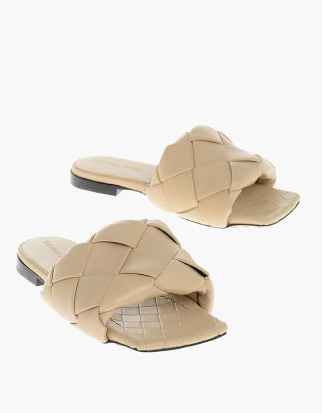 Leather Pantone Sole Loafers Women - Beige Sandals, 6 of 5