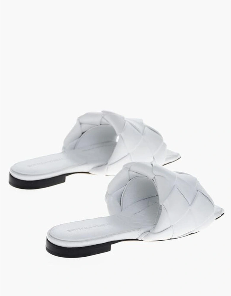 Leather Sole White Sneakers Women Sandals