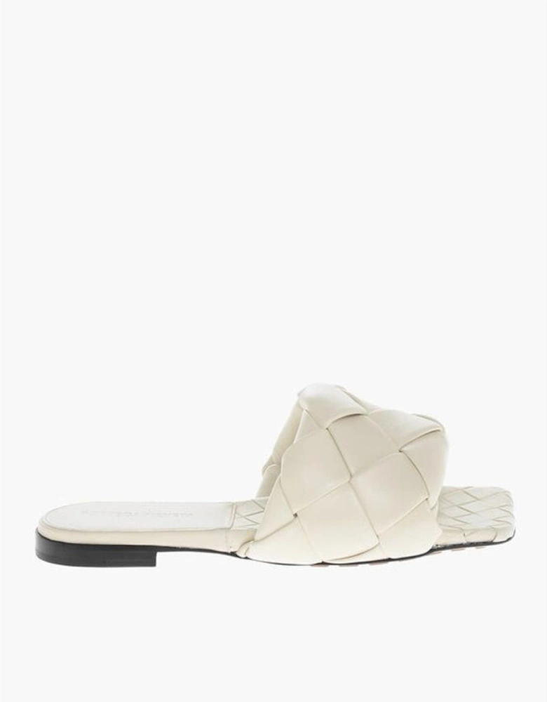 Leather Sole White Leather Shoes Women Sandals