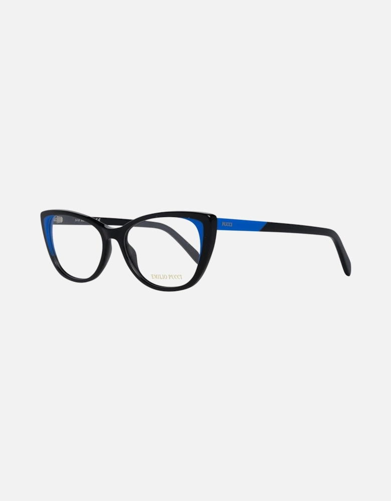 Full-Rim Plastic Frame Sunglasses Women - Black