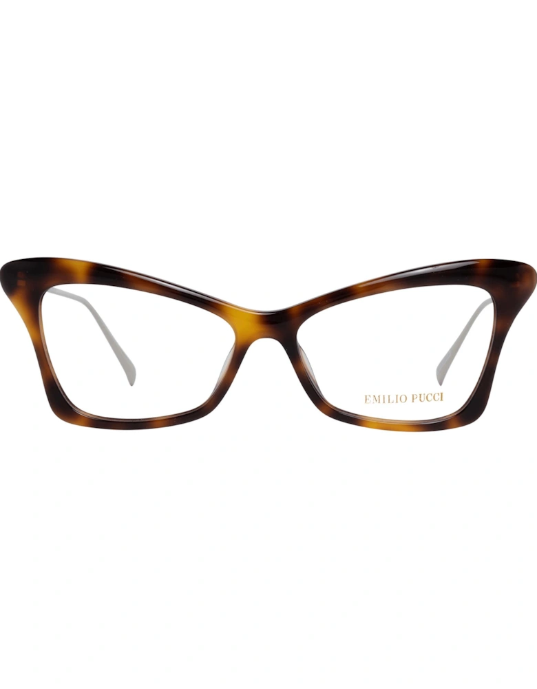 Full-Rim Plastic Frame Sunglasses Women - Brown