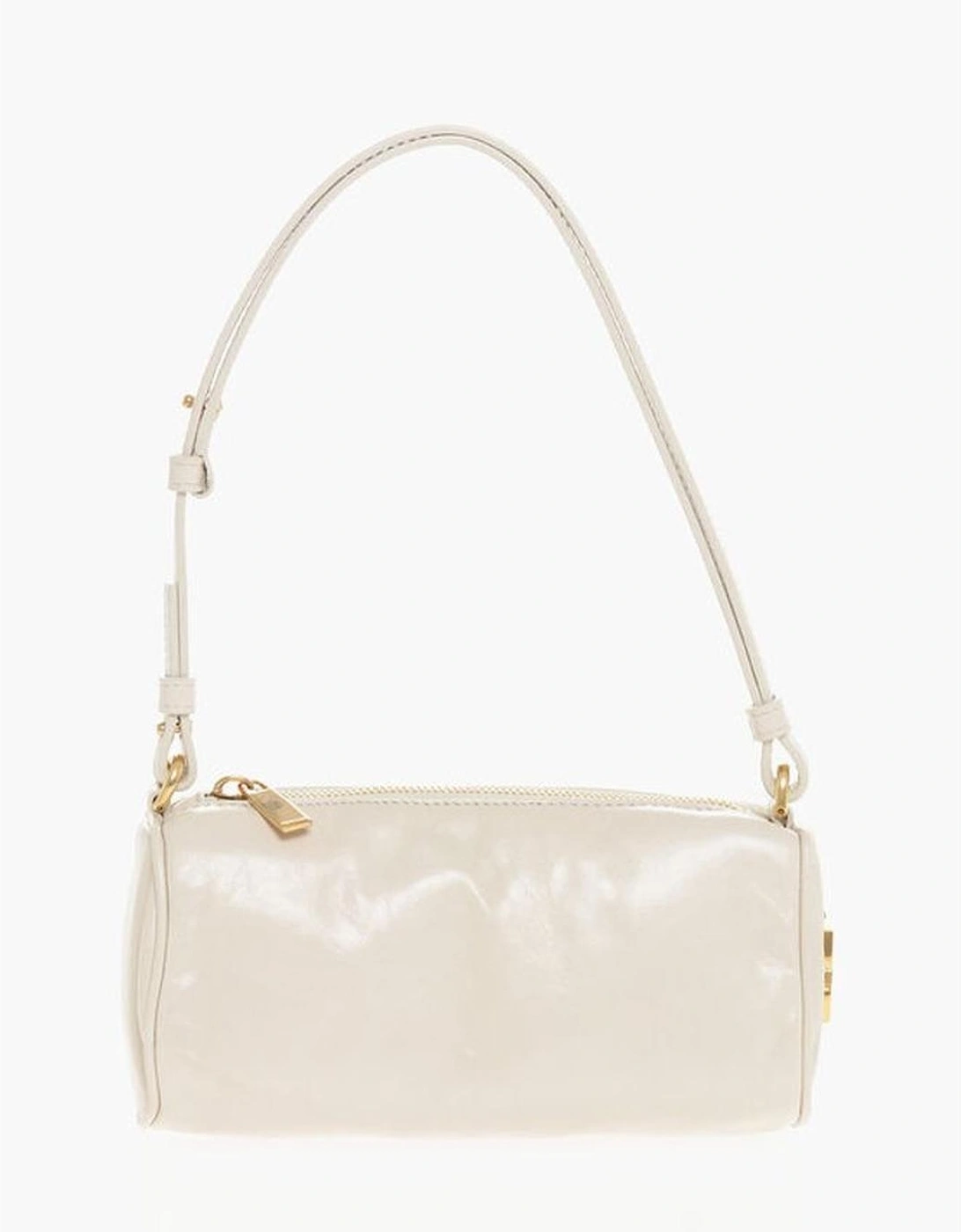Leather Logo Shoulder Bag Women - Beige, 5 of 4