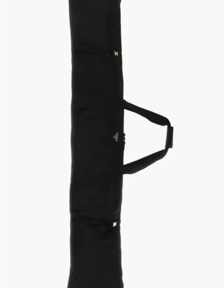Double Handle Shoulder Handbag with Zip Closure Women - Black Luggage