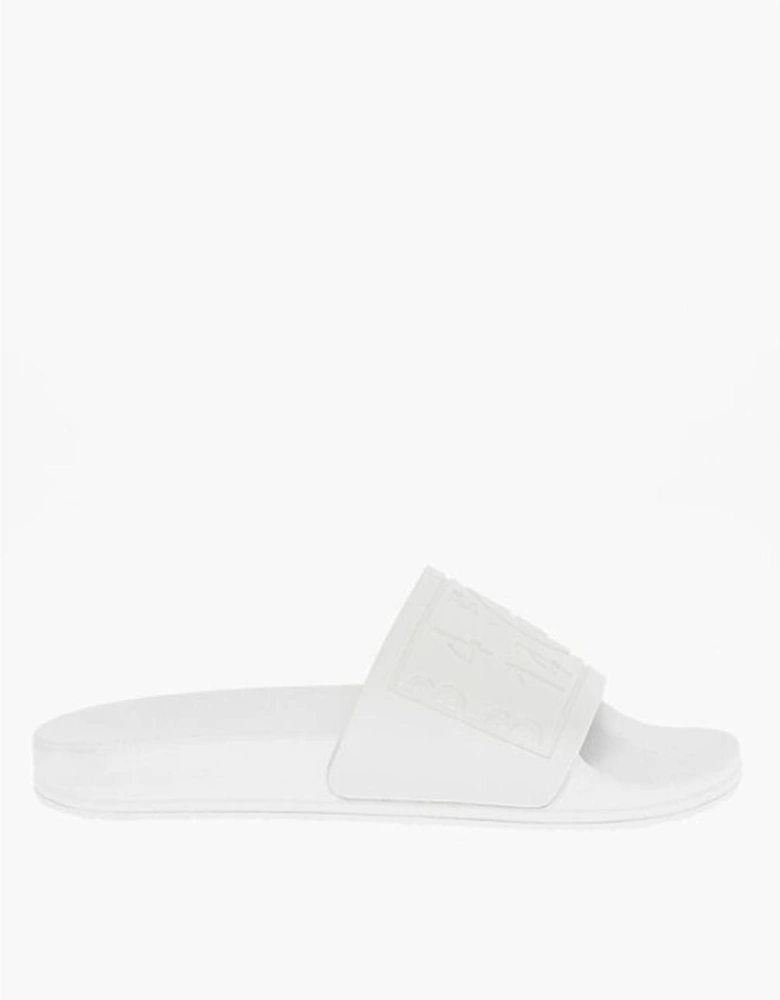 Logo Rubber Sole Sneakers Women - White Sandals