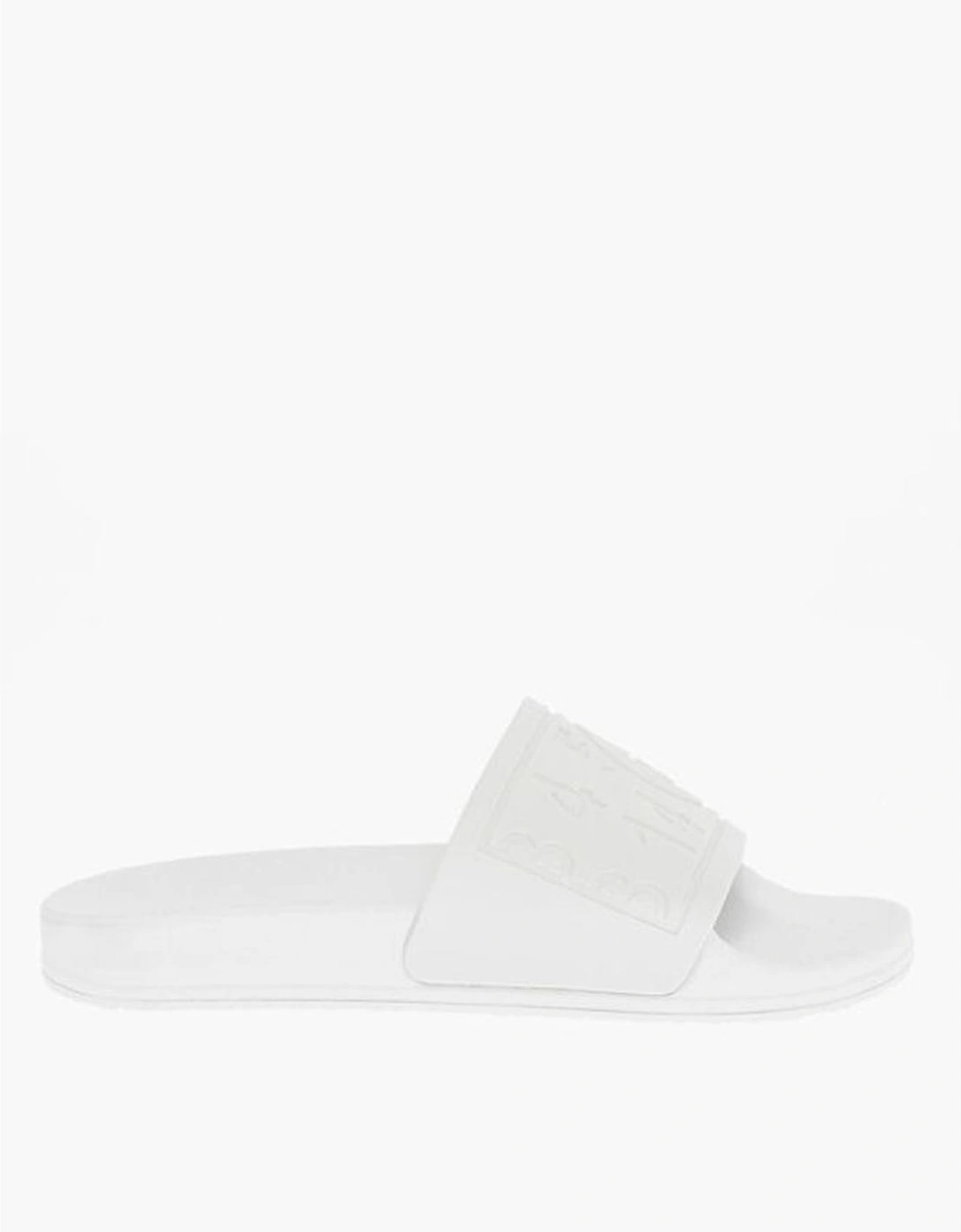 Logo Rubber Sole Sneakers Women - White Sandals