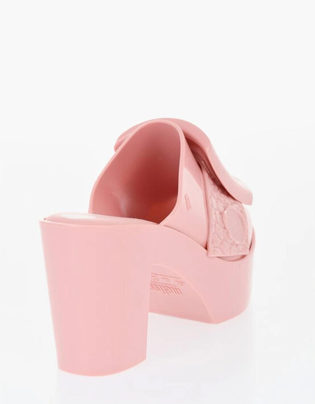 Peep Toe Rubber Heel Sandals Women - Multicolor