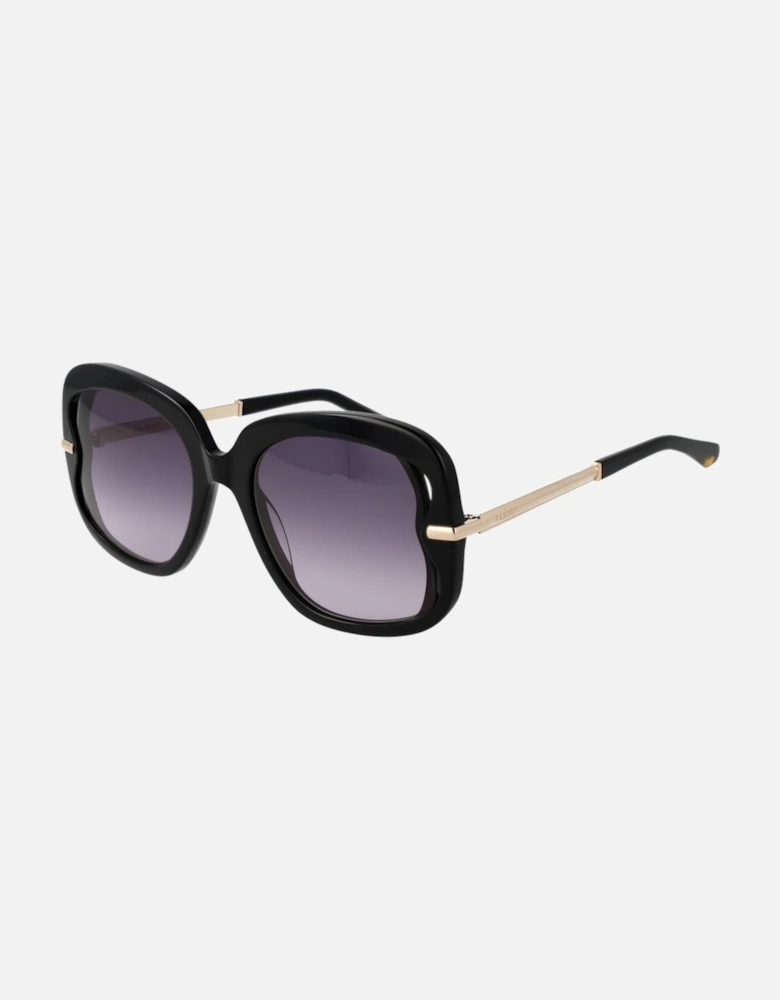Butterfly Gradient Full-Rim Acetate Sunglasses Women - Black