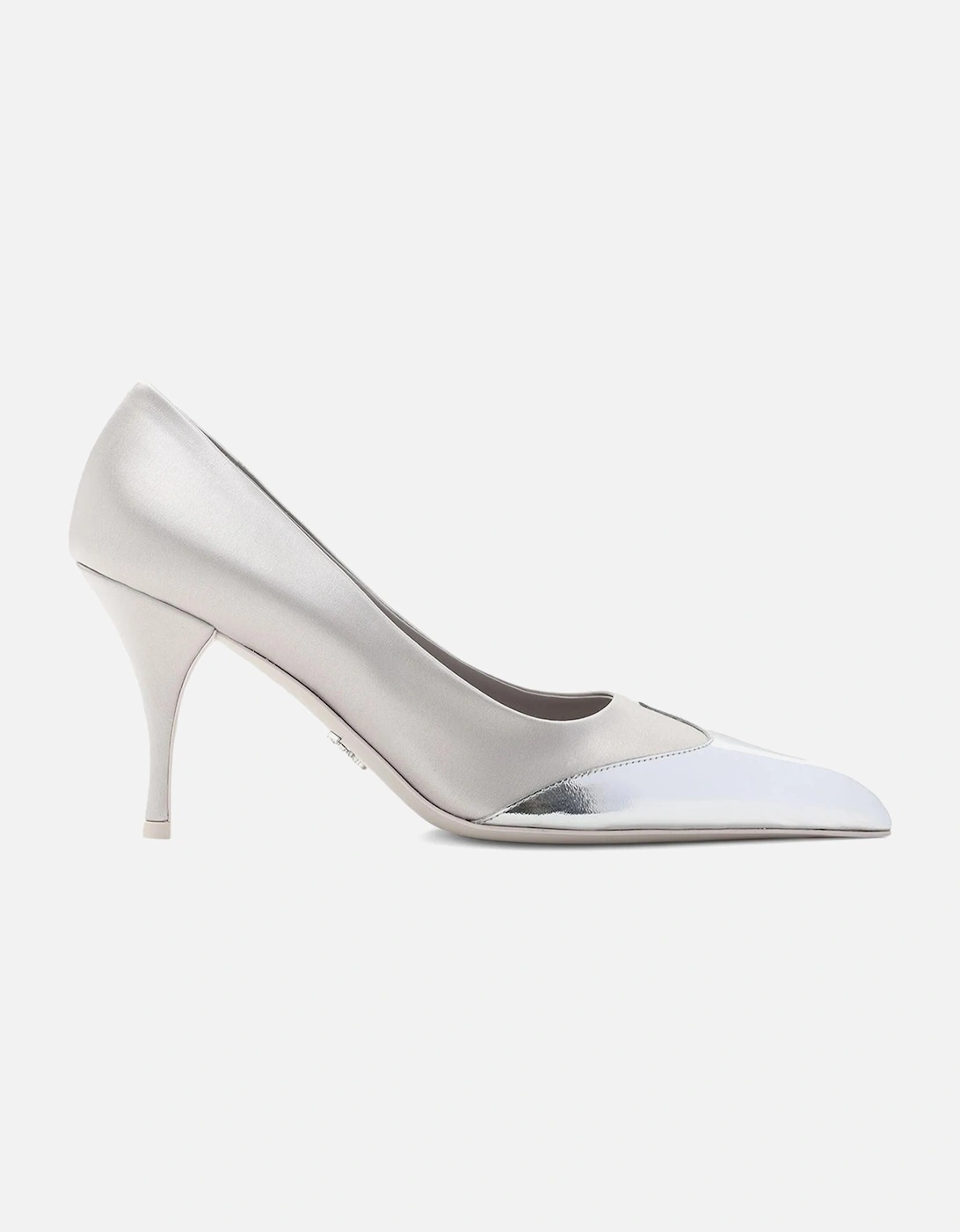 Silvertone Leather Pumps Women, 5 of 4