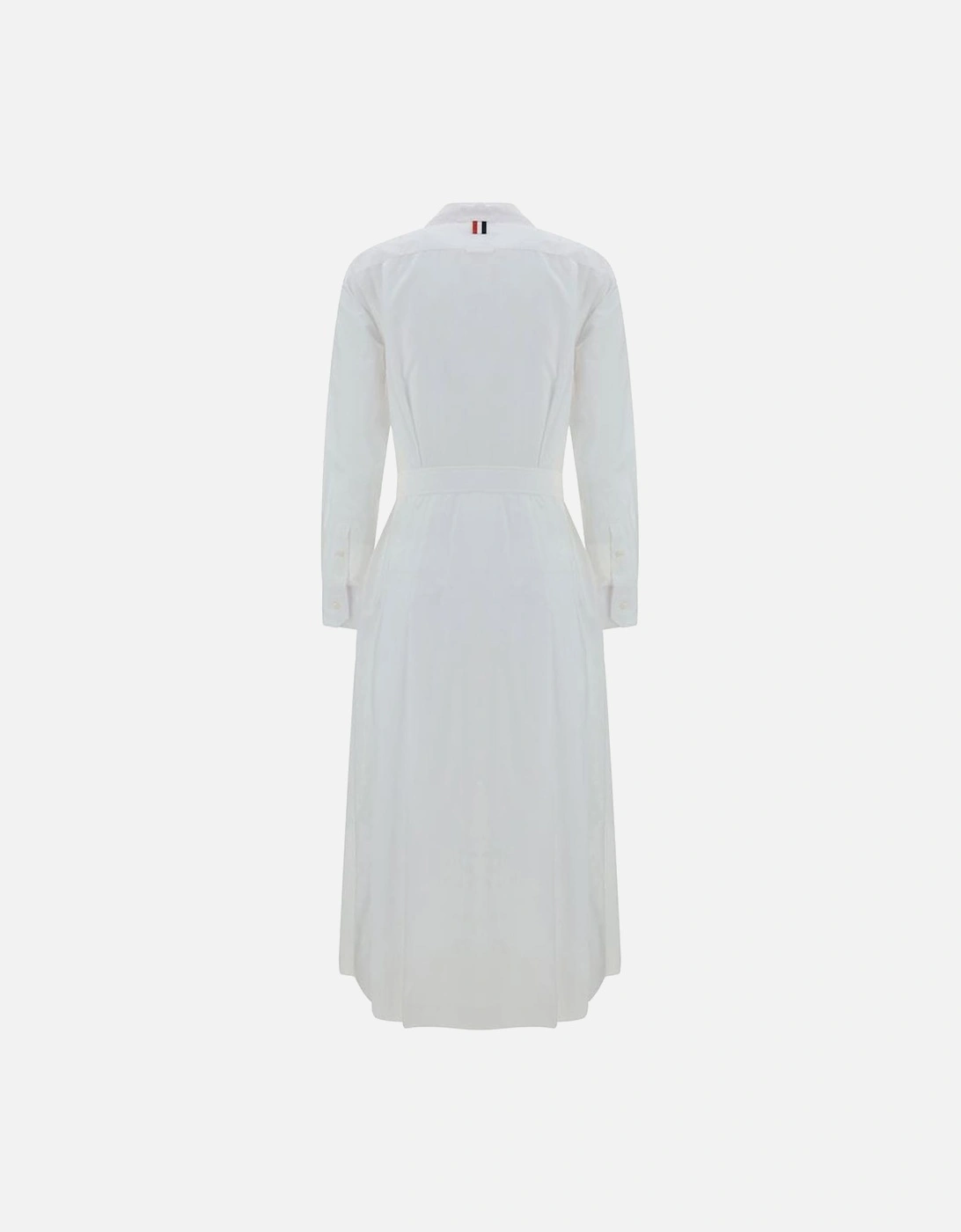Shirt Dress Midi ALine Women - White Dresses