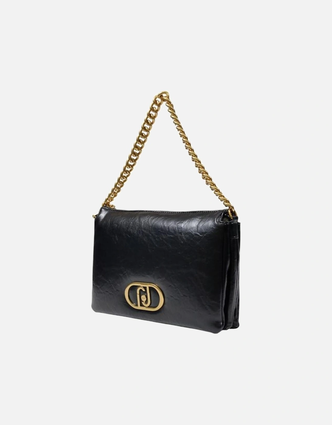 Medium Polyurethane Bag with Top Handle Women - Black Handbags