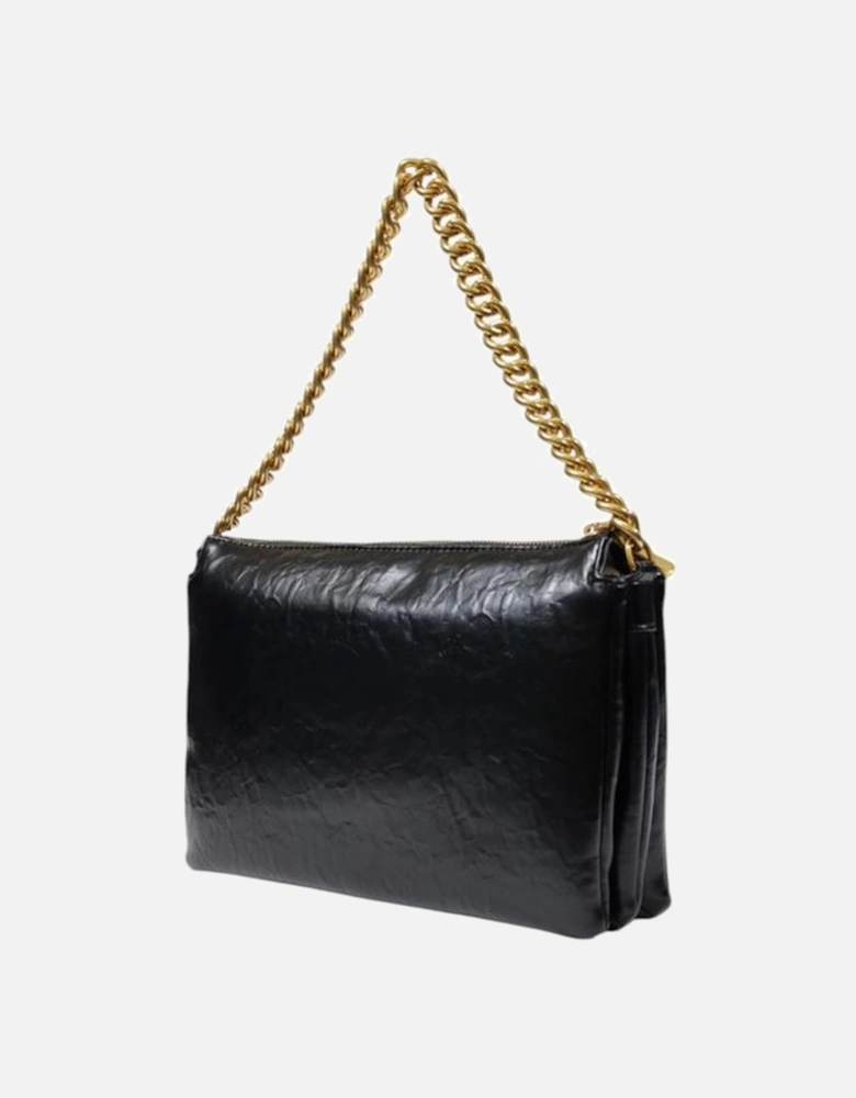 Medium Polyurethane Bag with Top Handle Women - Black Handbags