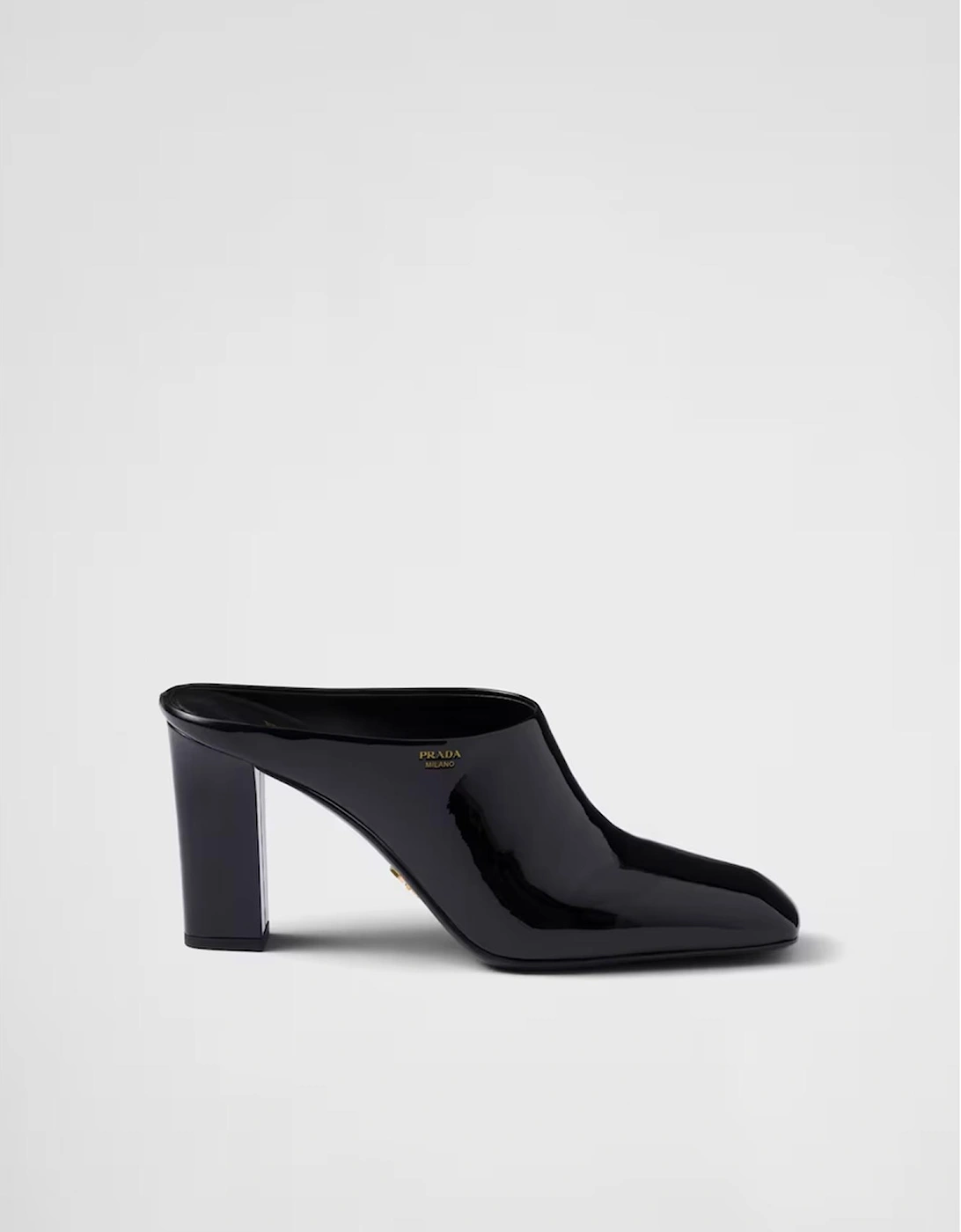 Patent Leather Mules Heels Women - Black Pumps, 6 of 5