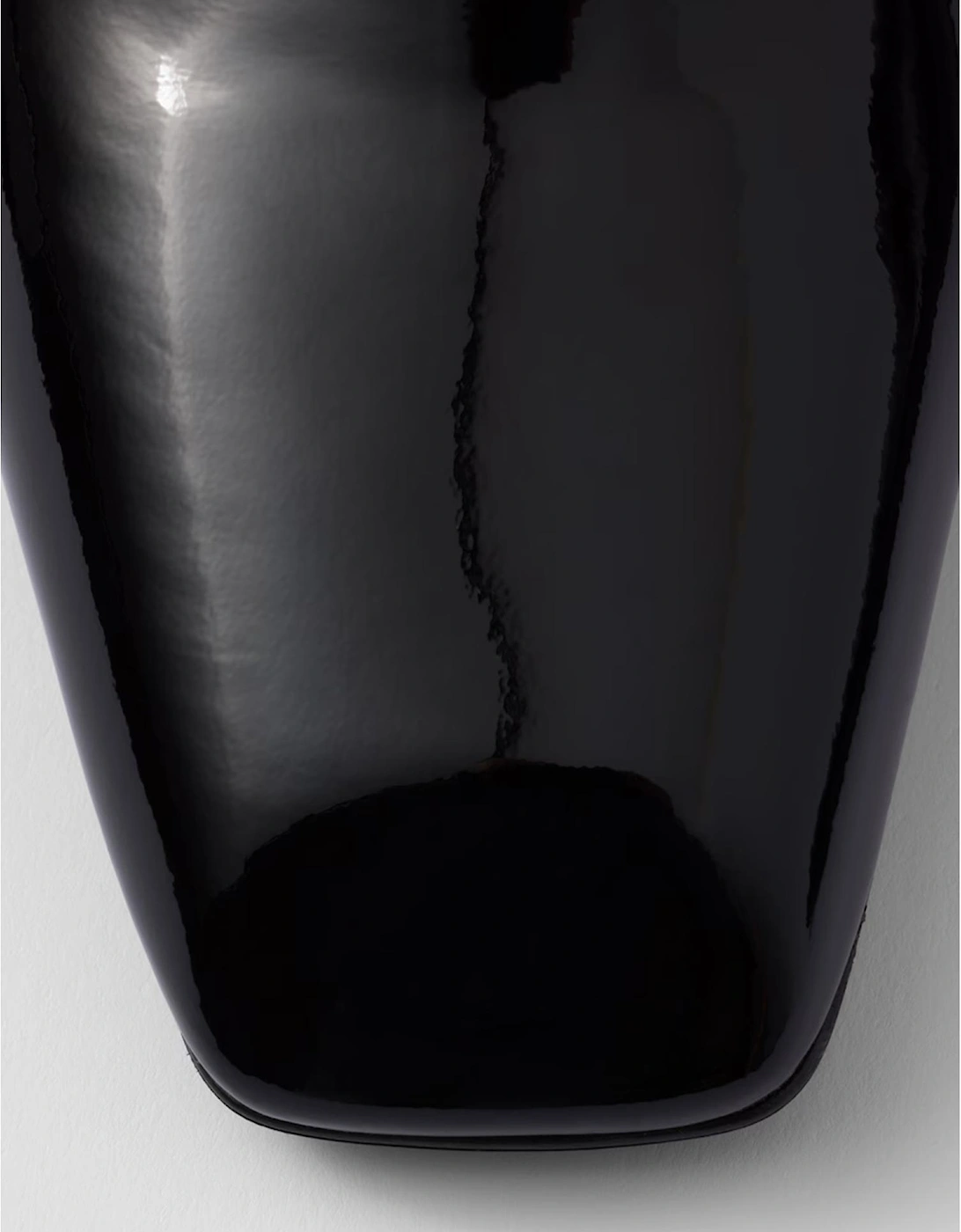 Patent Leather Mules Heels Women - Black Pumps