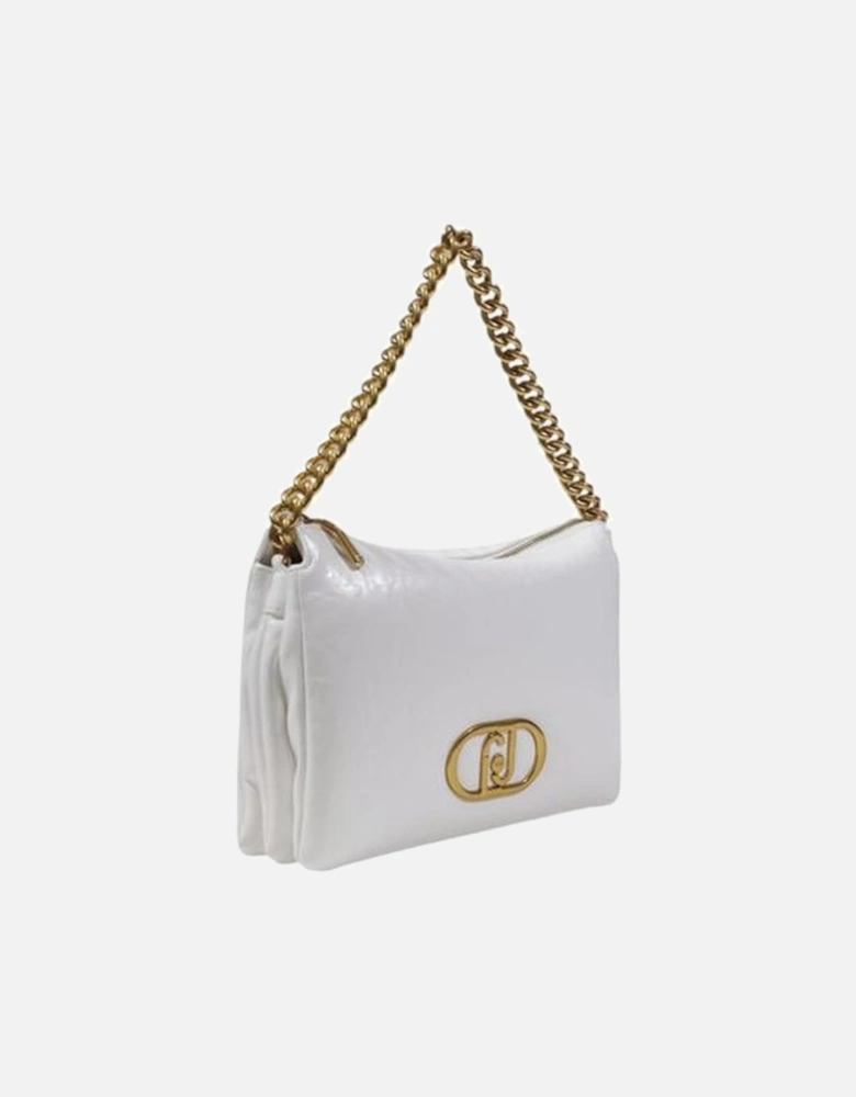 Medium Polyurethane Structured Handbag Women - White
