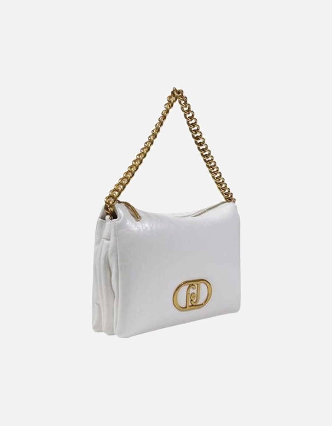 Medium Polyurethane Structured Handbag Women - White