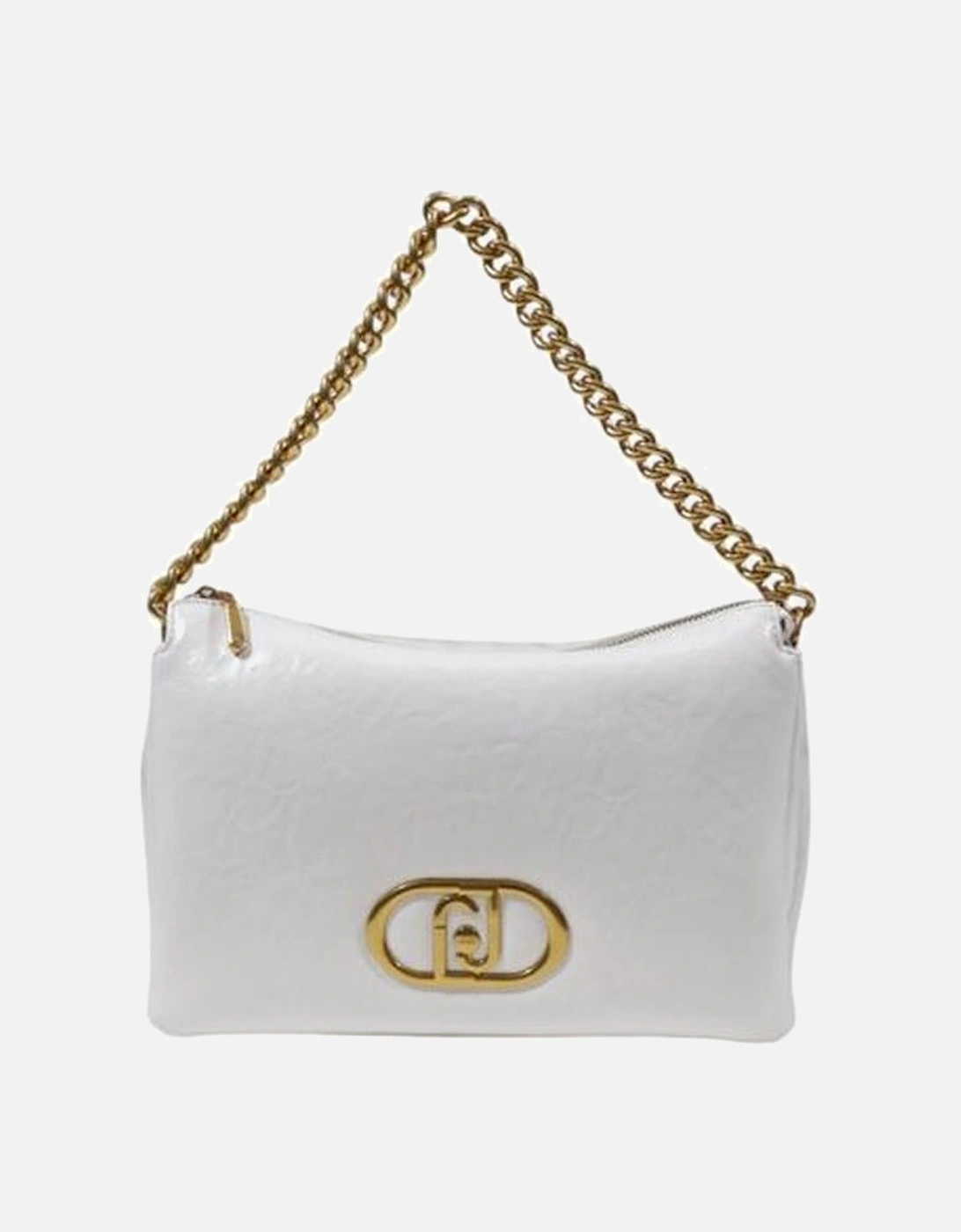 Medium Polyurethane Structured Handbag Women - White