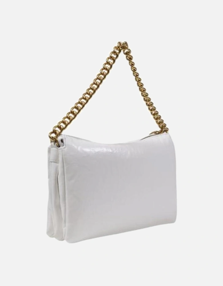Medium Polyurethane Structured Handbag Women - White