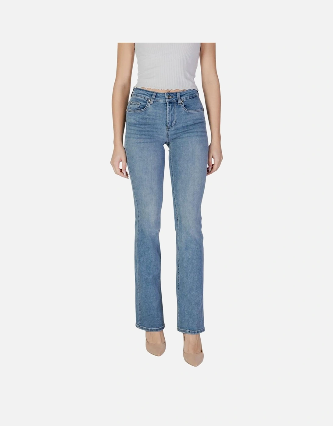 Bootcut Jeans Women - Blue Jeans, 6 of 5