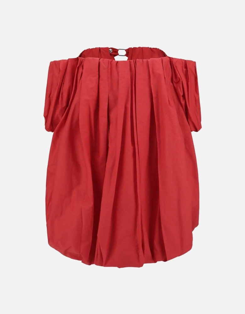 Balloon Mini Dress Women - Red Dresses