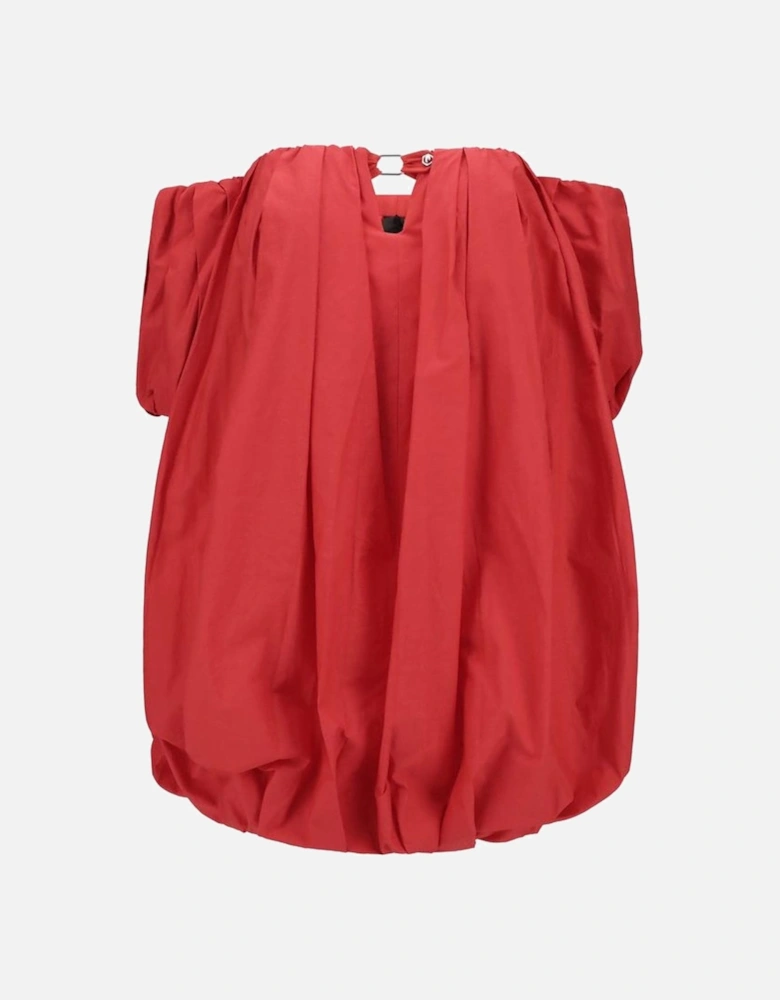 Balloon Mini Dress Women - Red Dresses