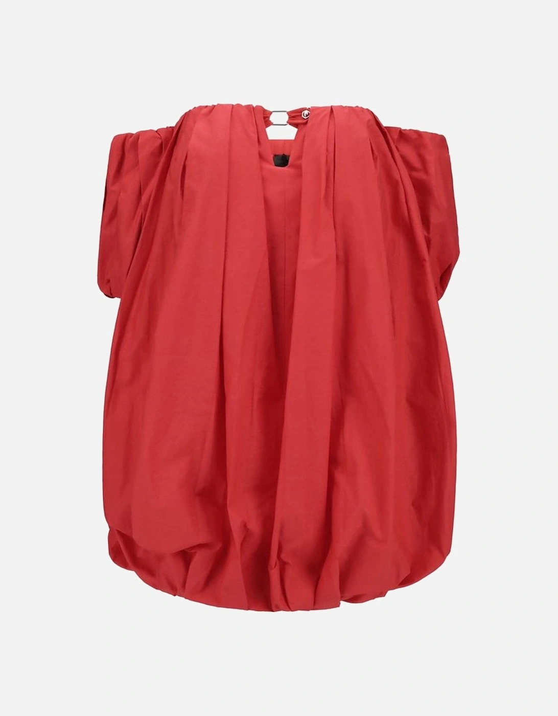Balloon Mini Dress Women - Red Dresses, 4 of 3
