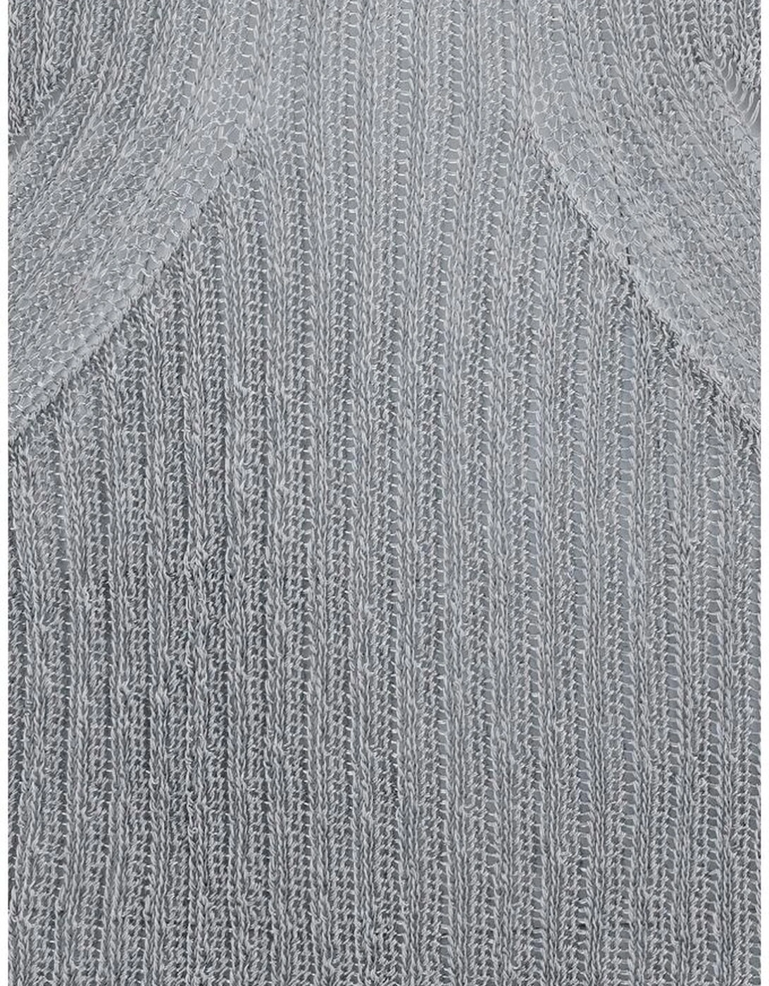 Metallic Viscose Blend Knit Camisole Top Women - Silver T-Shirts