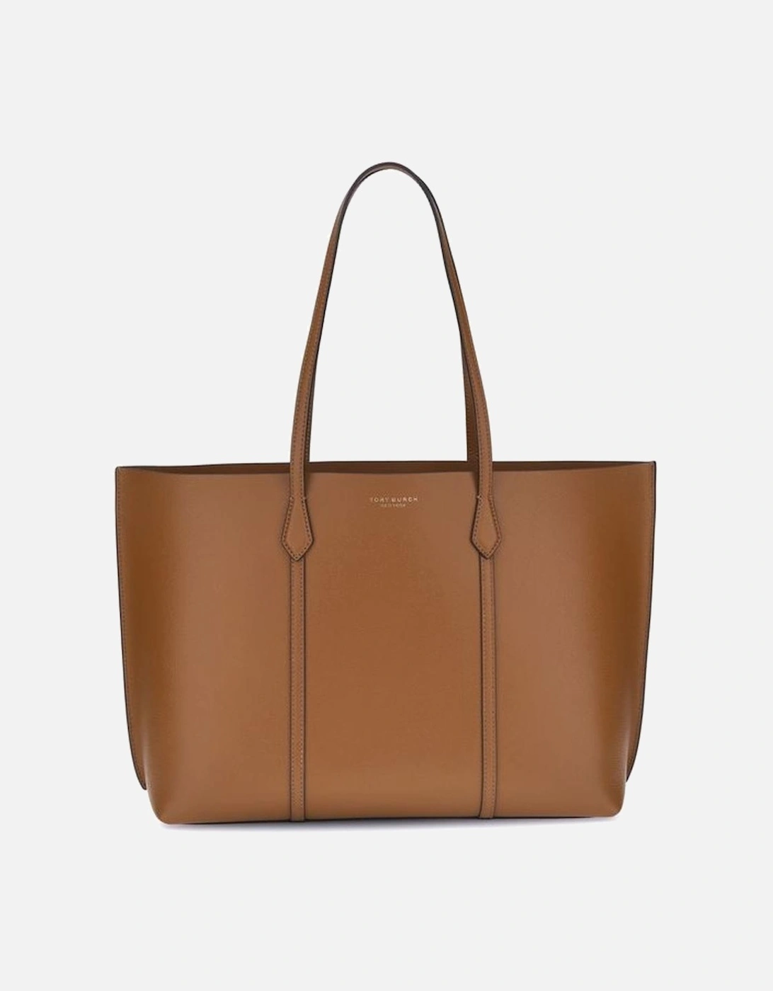 Grained Leather Tote Bag with Removable Clutch Women - Brown Shoulder, 5 of 4