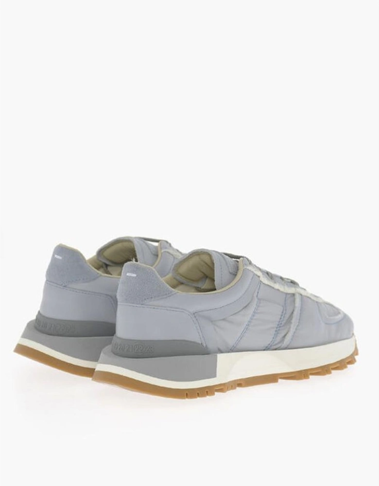 Lace-Up Rubber Sole Sneakers Women - Light Blue