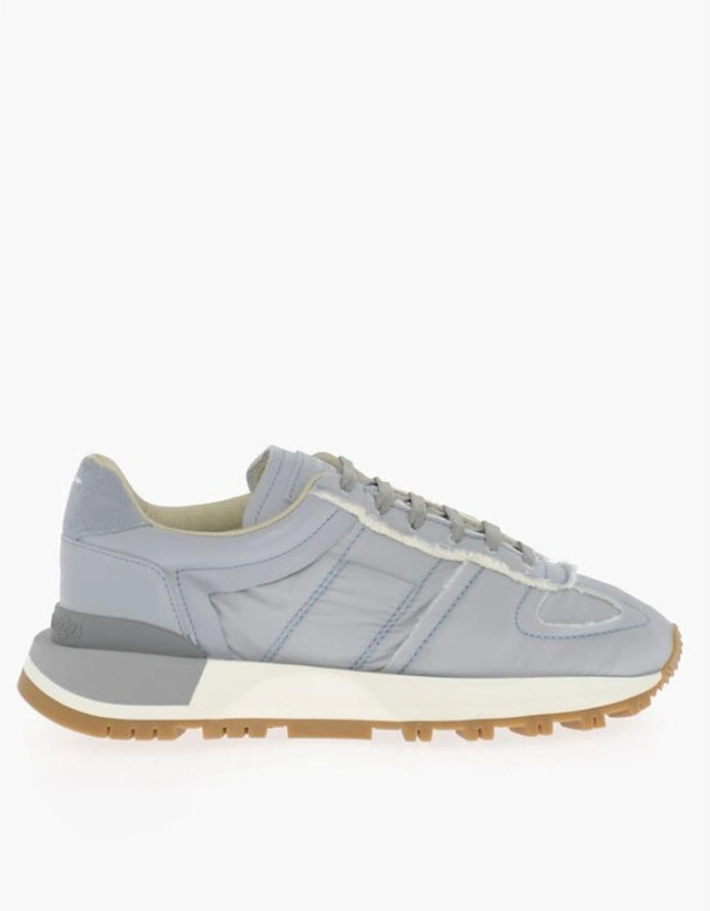Lace-Up Rubber Sole Sneakers Women - Light Blue