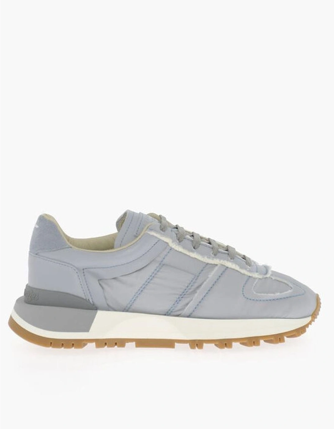 Lace-Up Rubber Sole Sneakers Women - Light Blue