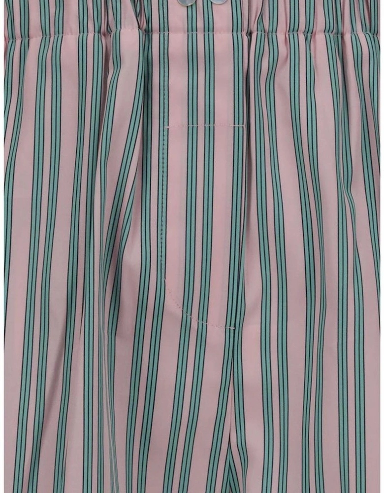 Striped Cotton Boxer Shorts Women - Multicolor