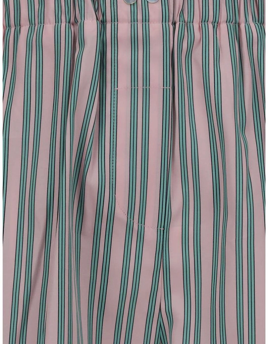 Striped Cotton Boxer Shorts Women - Multicolor