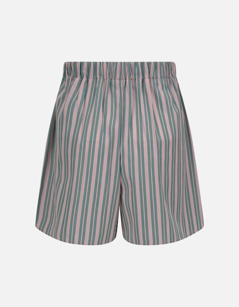 Striped Cotton Boxer Shorts Women - Multicolor