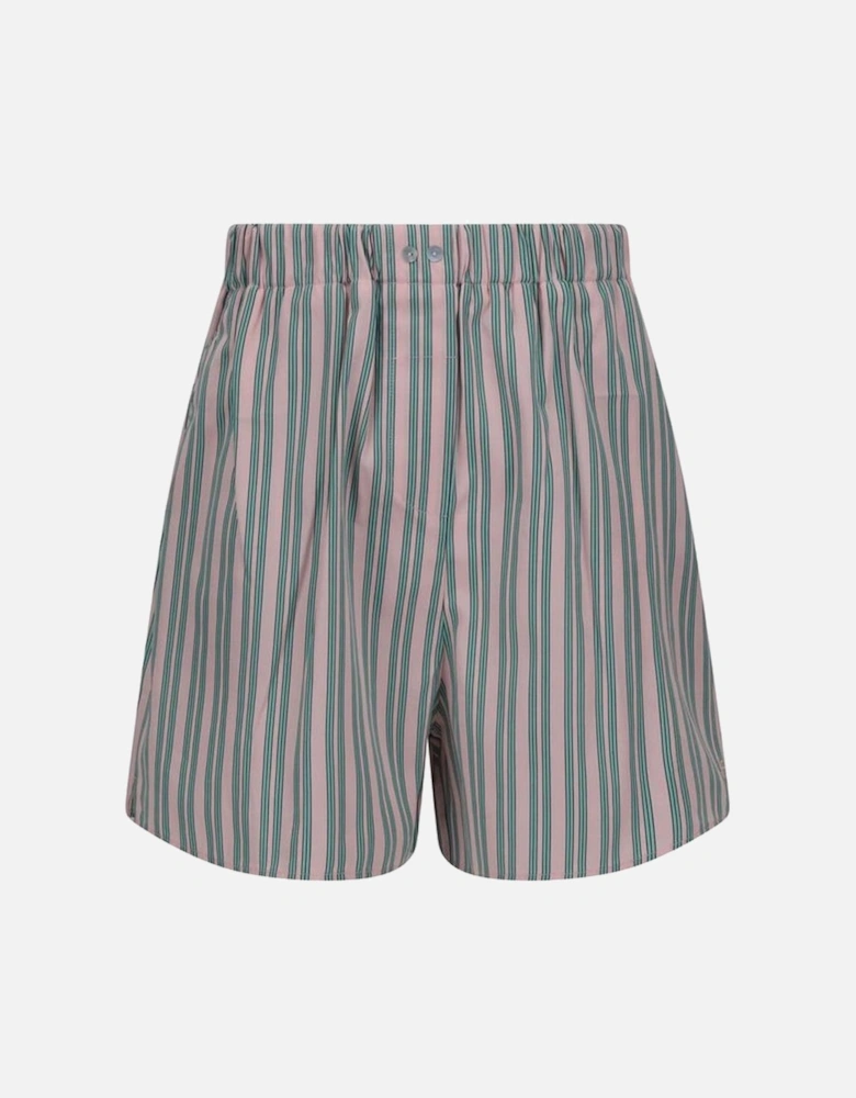 Striped Cotton Boxer Shorts Women - Multicolor