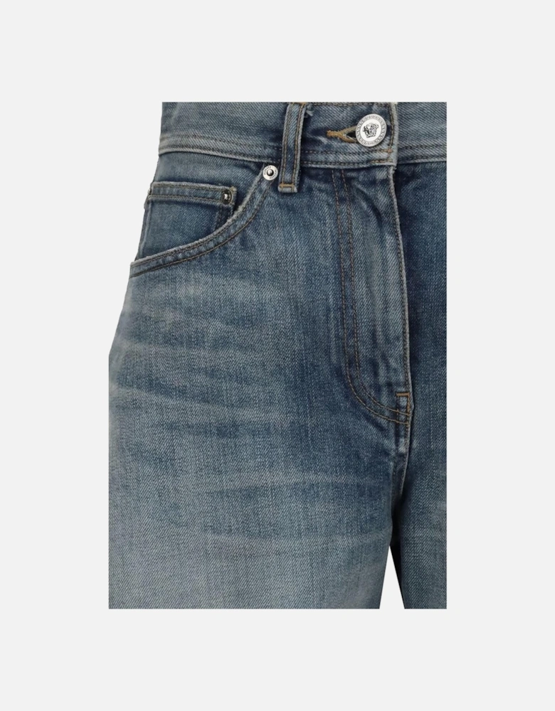 Wide Leg Jeans Women - Blue Jeans