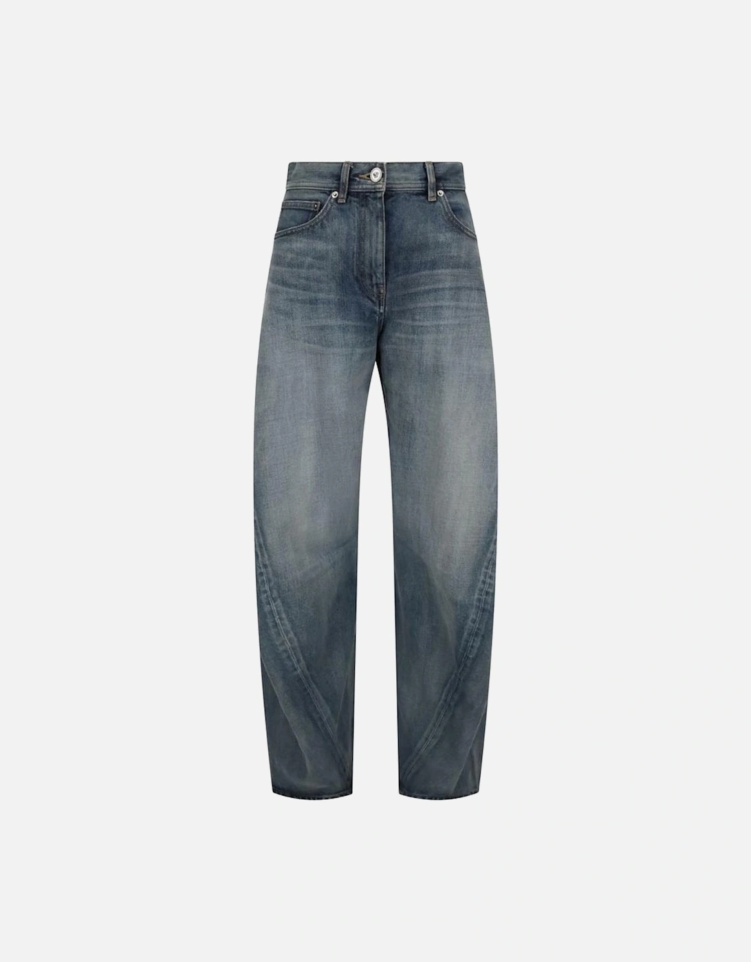 Wide Leg Jeans Women - Blue Jeans, 4 of 3