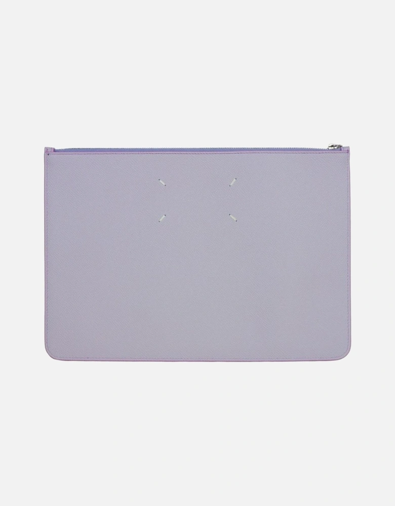 Crossbody Wallet with Zipper Closure Women - Purple Clutch Bags