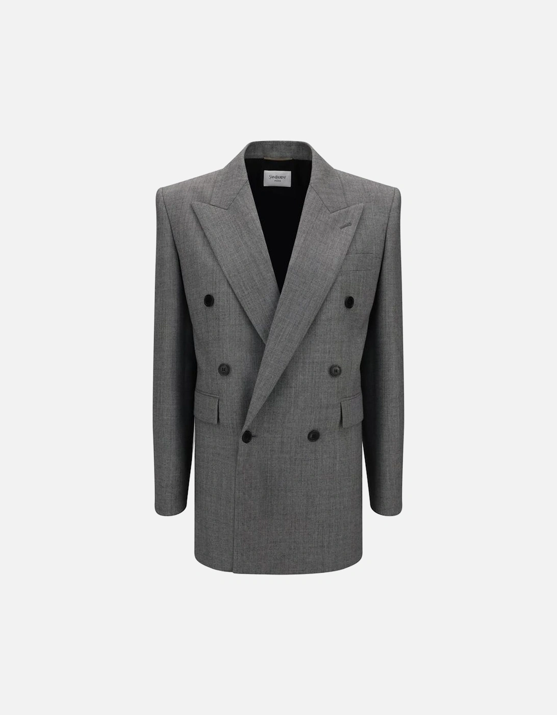 DoubleBreasted Relaxed Blazer Women - Gray Suits, 4 of 3