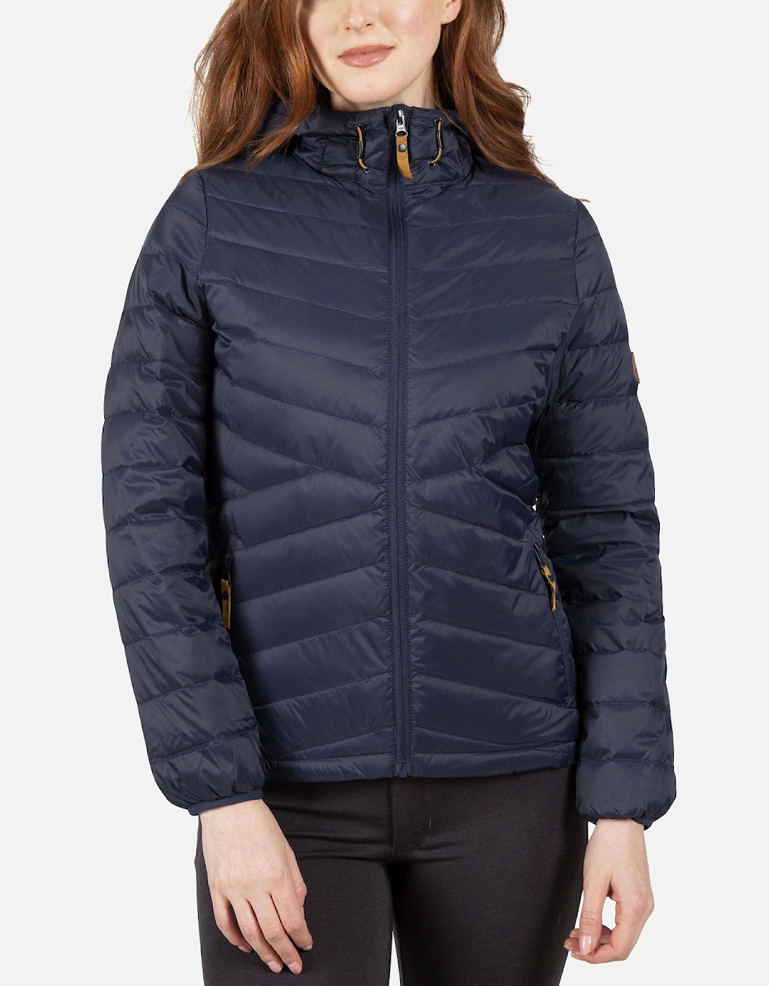Womens Thora Lightweight Padded Down Jacket, 2 of 1