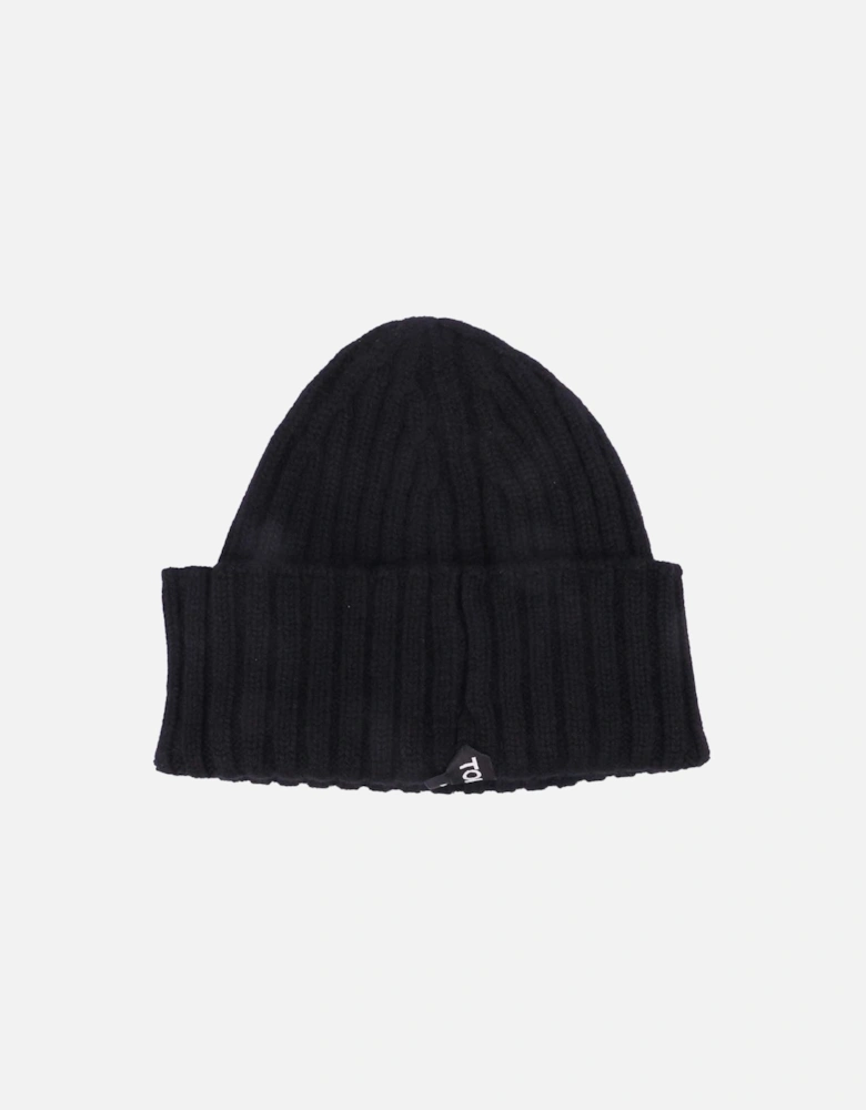 Ribbed Cashmere Beanie