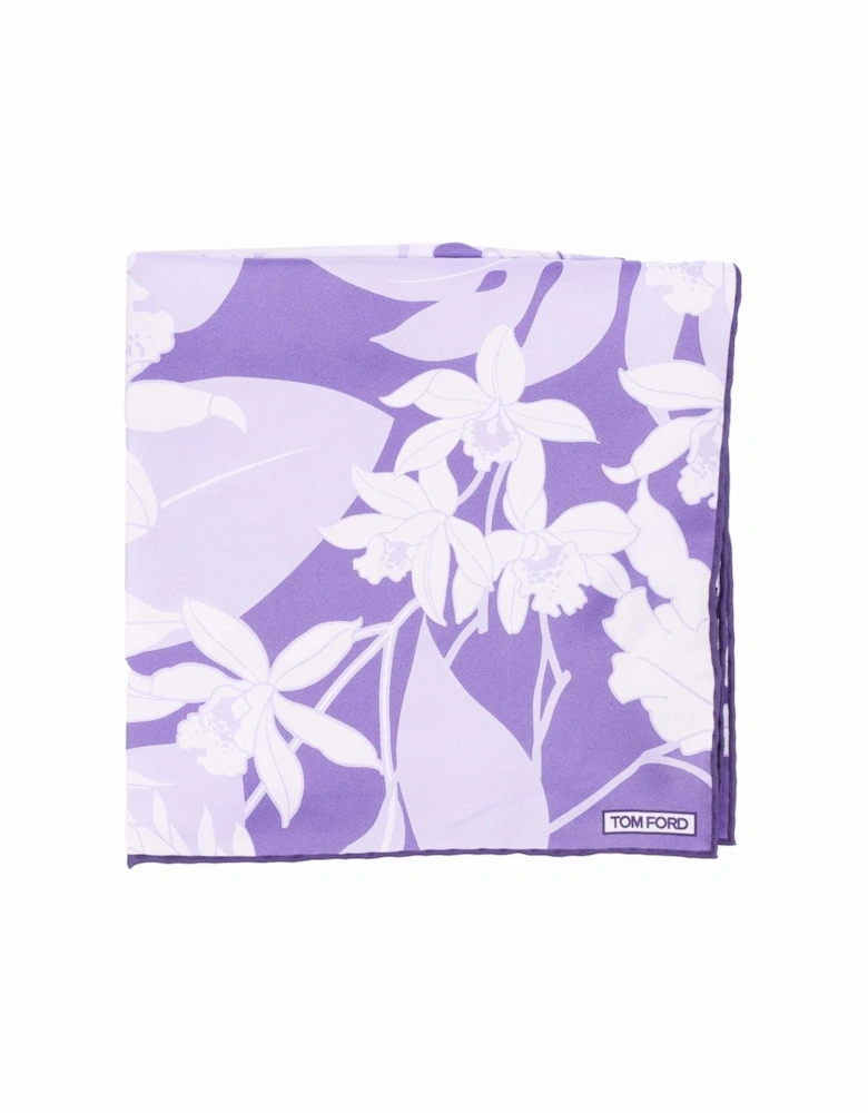 Floral Silk Scarf