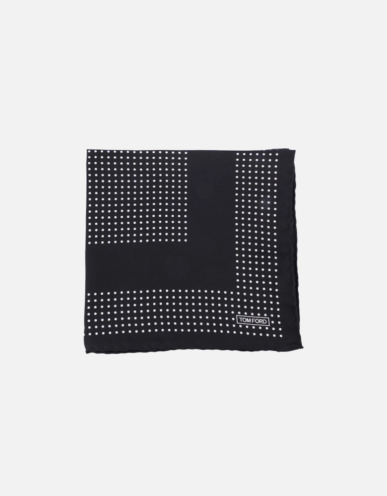 Framed Polka Dot Pocket Square
