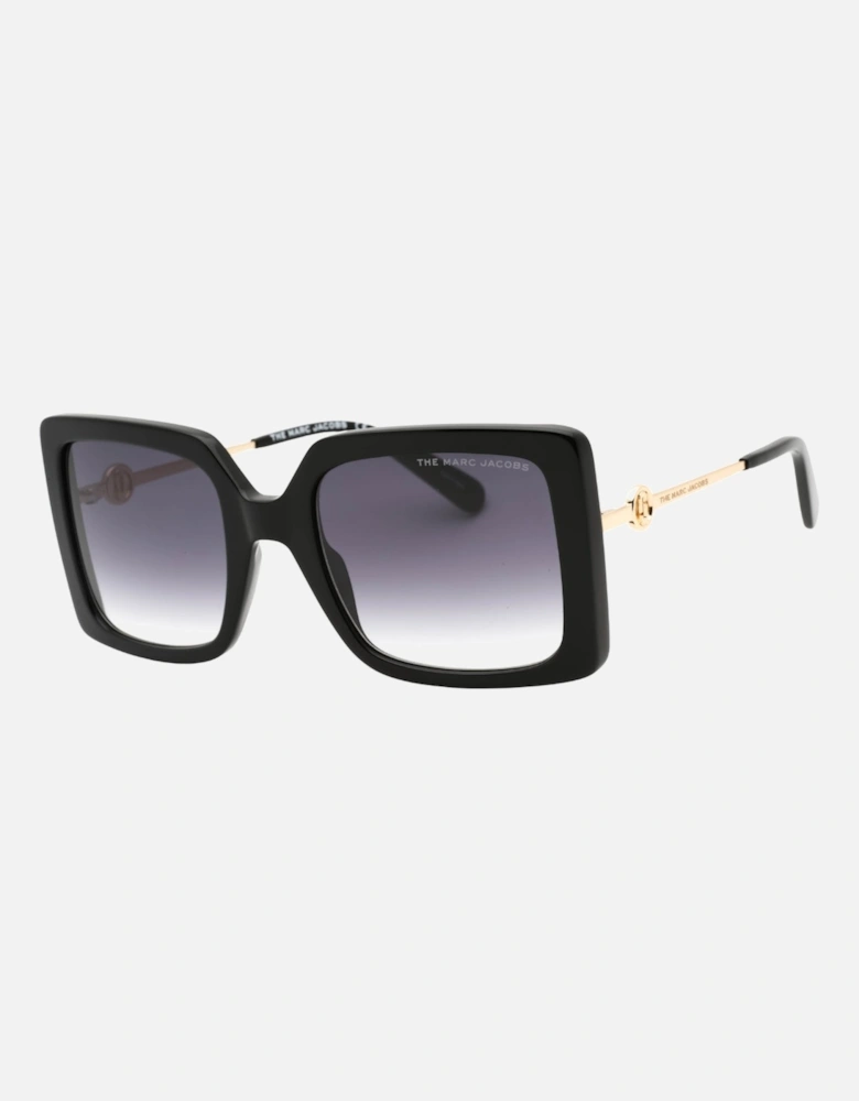 Grey Lens Black Square Sunglasses