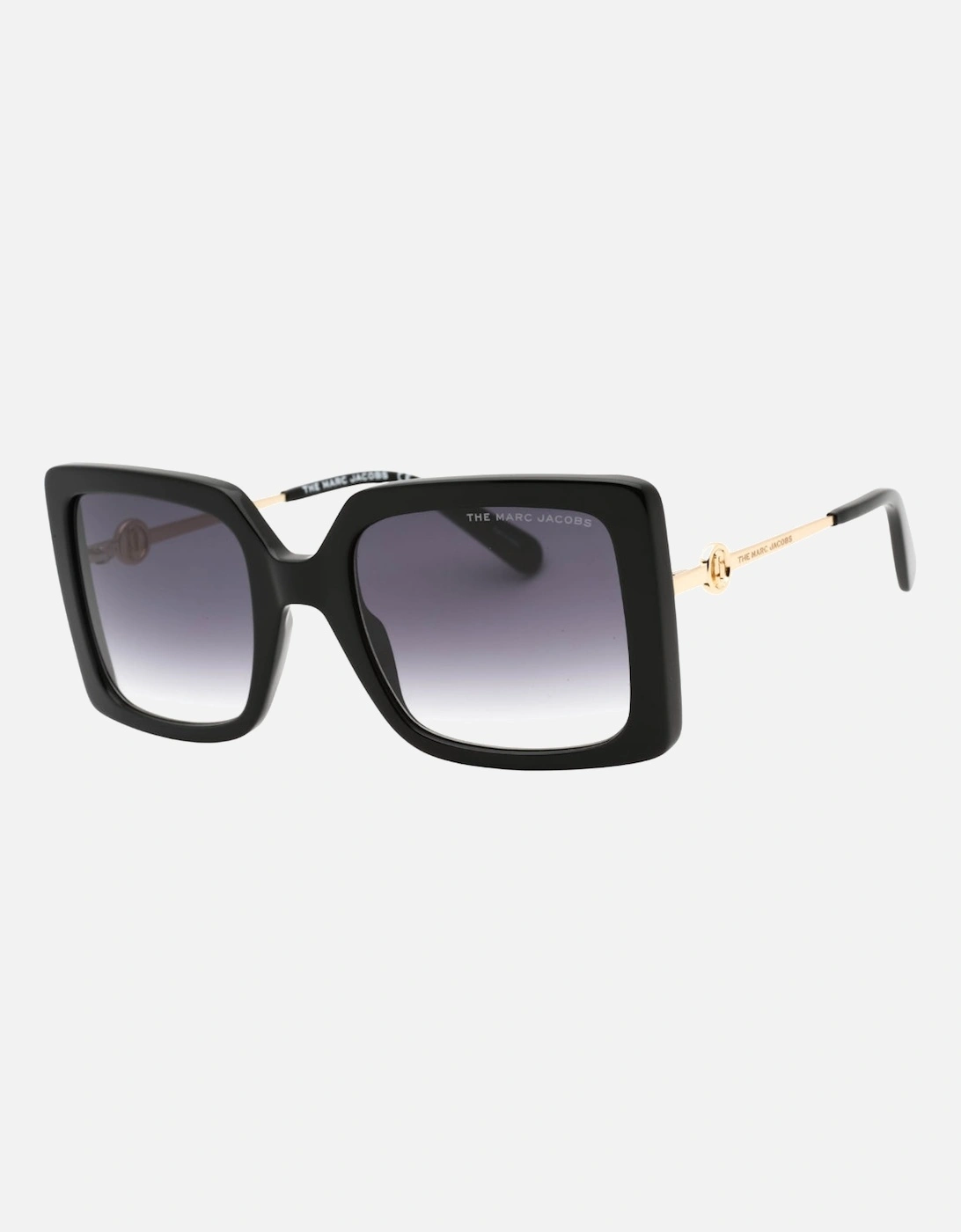 Grey Lens Black Square Sunglasses
