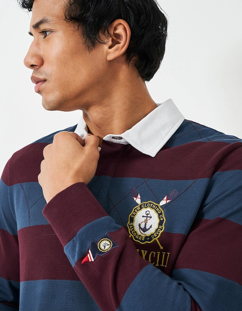 Men's Callington Rugby Jersey Stargazer/Heritage Burgundy