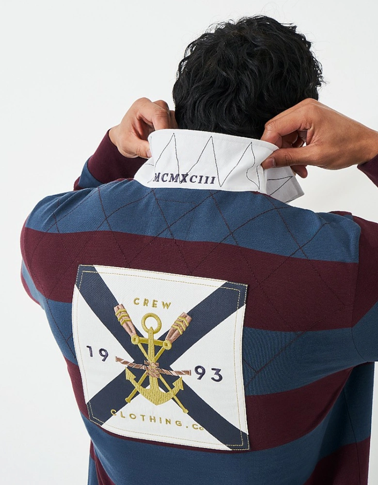 Men's Callington Rugby Jersey Stargazer/Heritage Burgundy