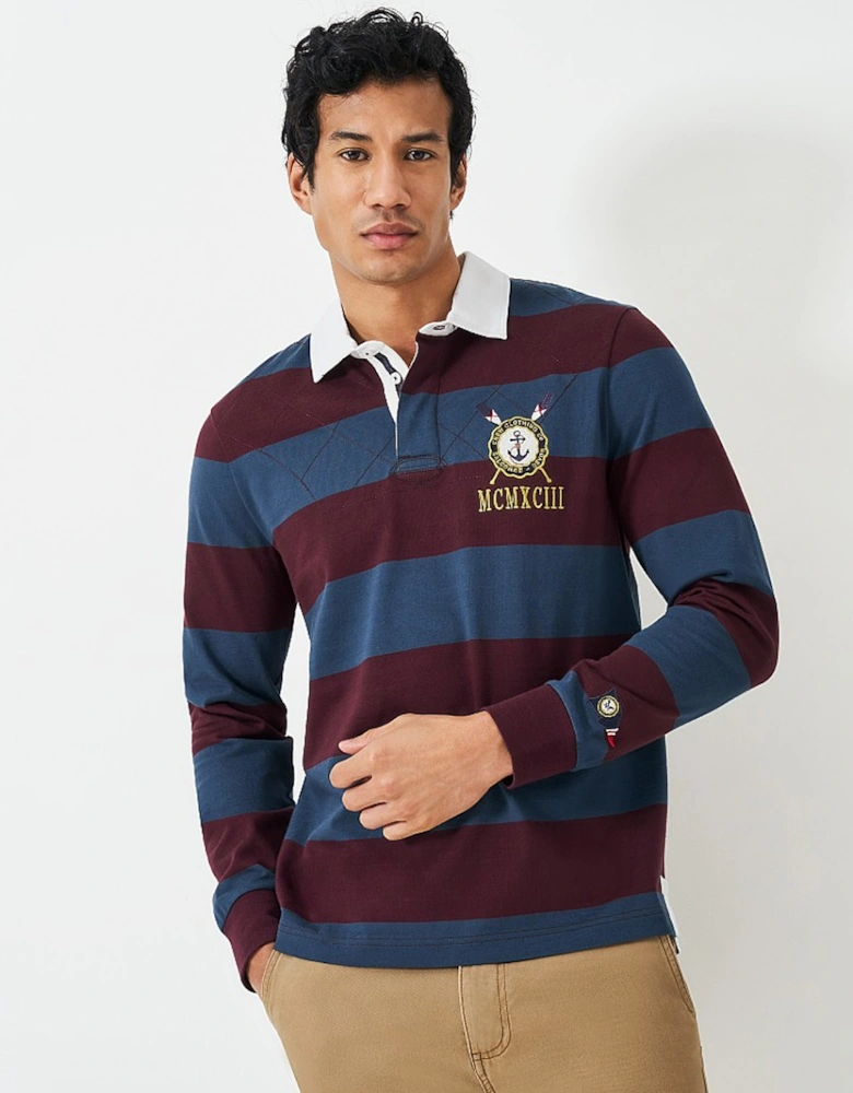 Men's Callington Rugby Jersey Stargazer/Heritage Burgundy